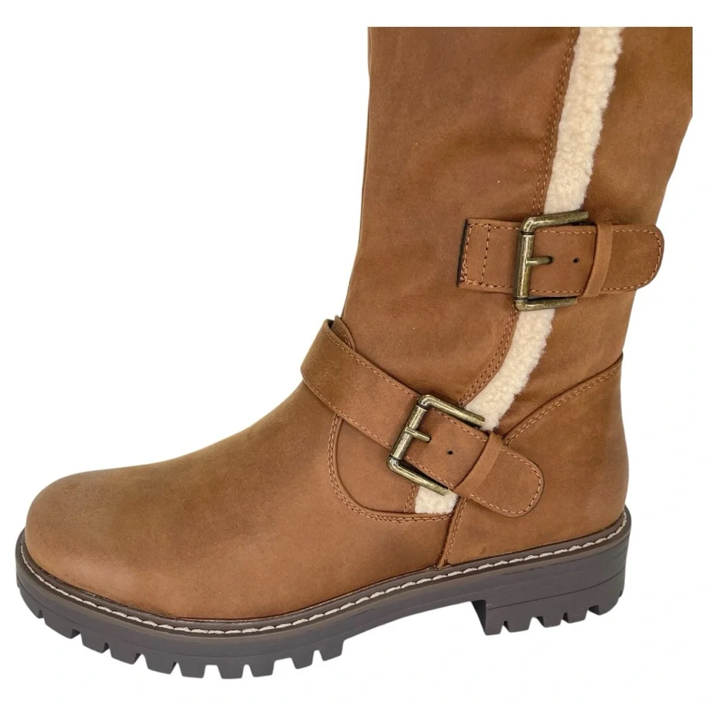 Cliffs by White Mountain Merritt Brown Knee High Womens Boots Size 8.5M - Picture 8 of 13